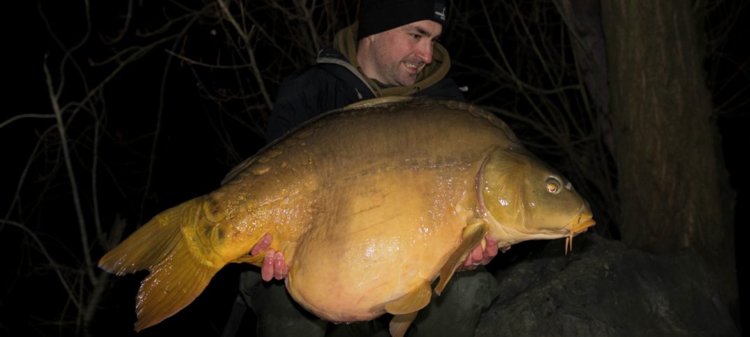 Pêches hivernales en gravière !
