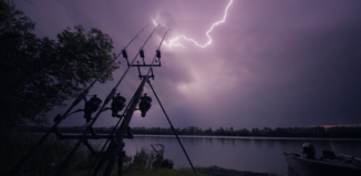 Orages en Saône – Pêche de la carpe au printemps